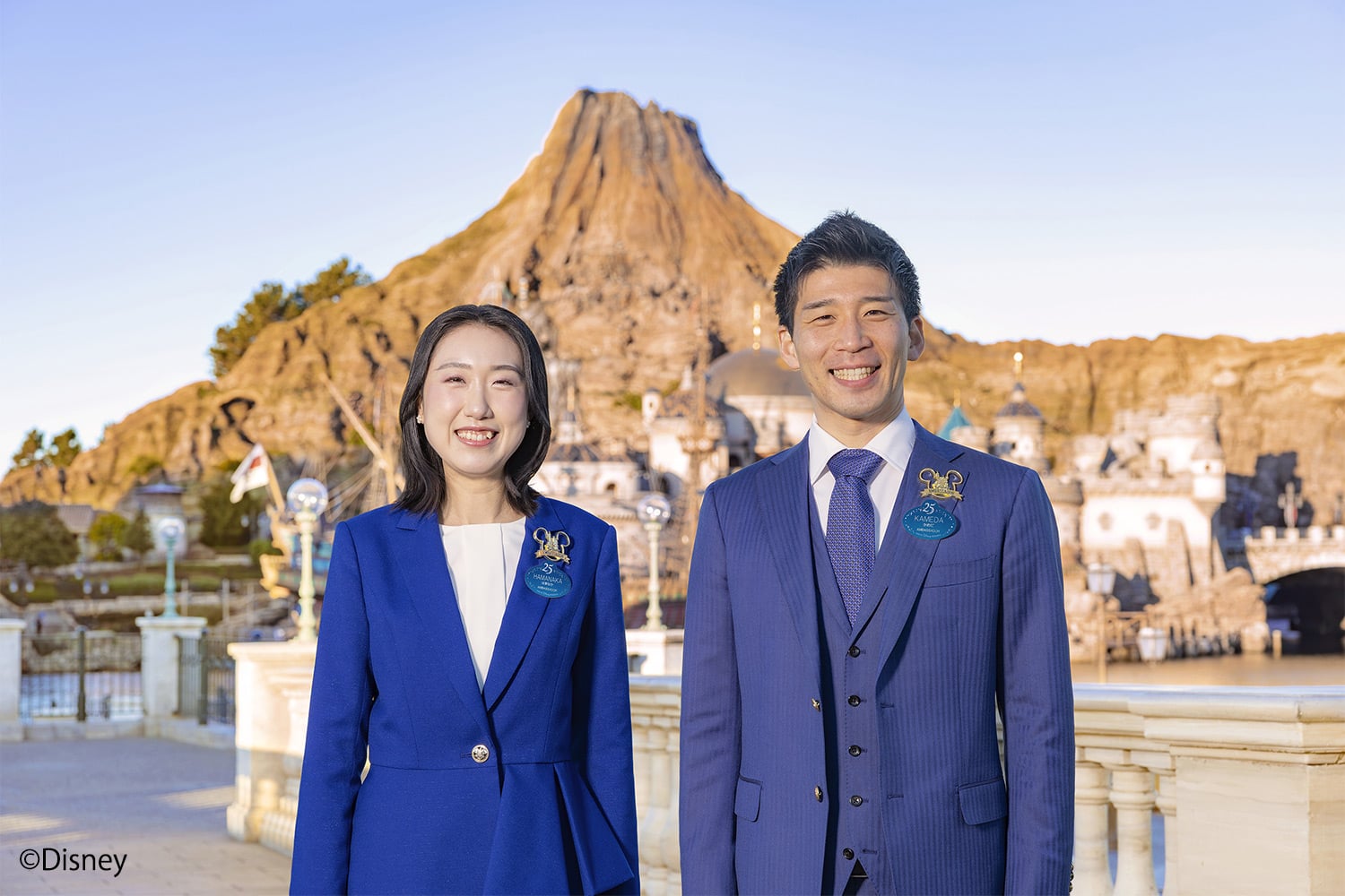 東京ディズニーリゾート®・アンバサダー（濱中ひかる／亀田真吾）